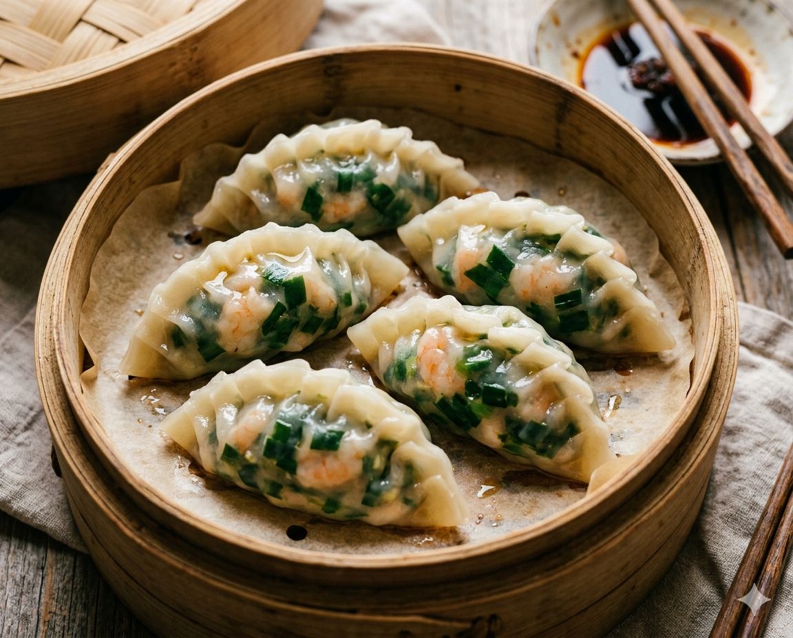 Shrimp & Chives Dumpling