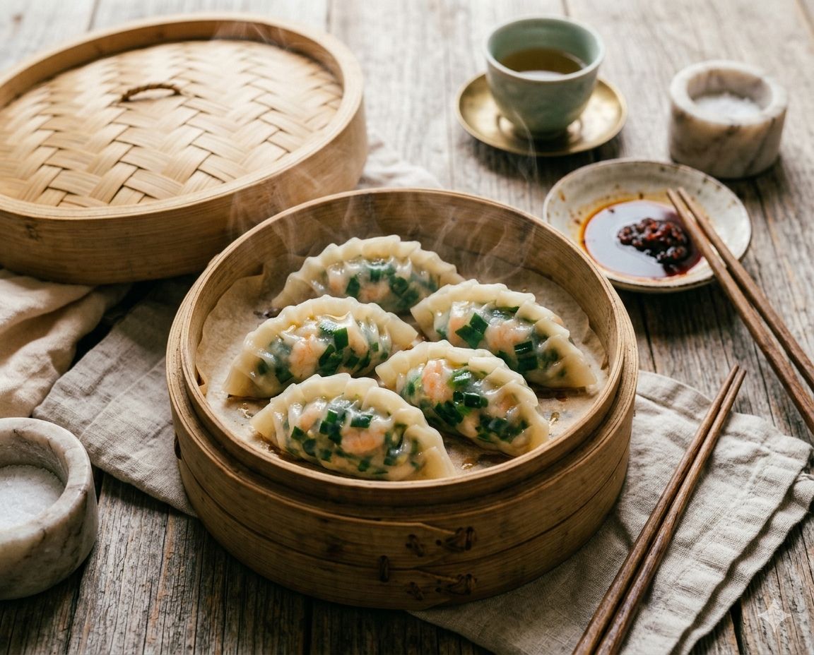 Shrimp & Cilantro Dumpling
